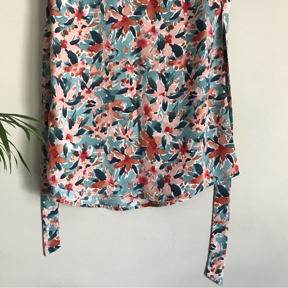 5 for $25! 💕 All Over Floral Print Notched Neck Belted Dress - Picture 4 of 10